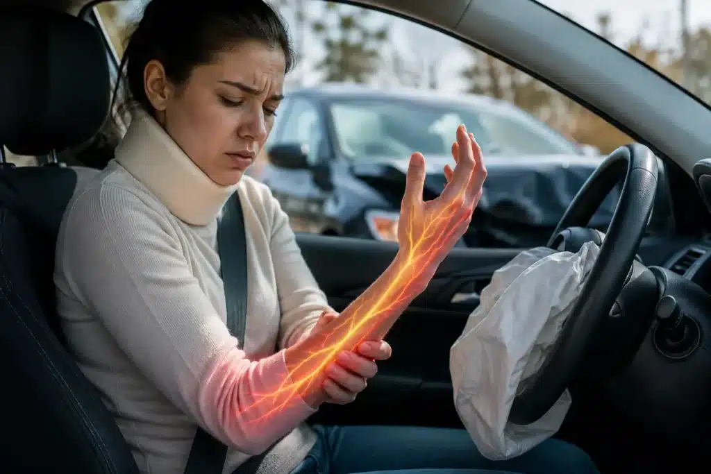 Numbness and Tingling After Car Accident